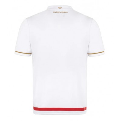 Billiga AS Monaco Hemma fotbollskläder 2025-26 Kortärmad Billiga AS Monaco Hemma fotbollskläder 2025-26 Kortärmad